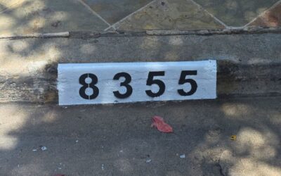 Curb Address Painting for Condominiums and Townhome Communities